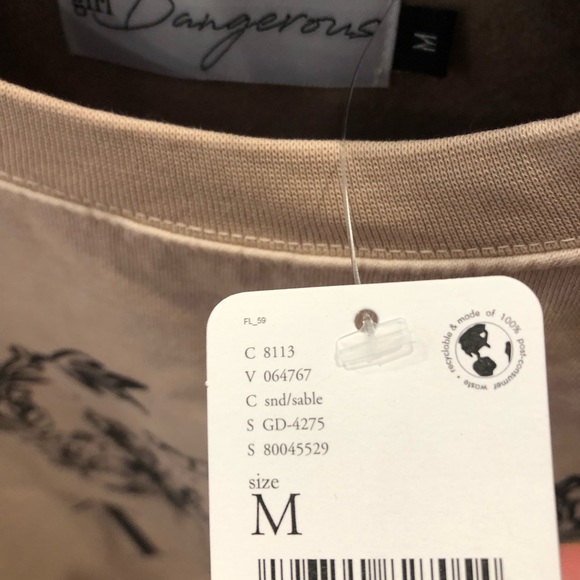 *Anthropologie Free People Horoscope Crew Leo - Picture 8 of 12